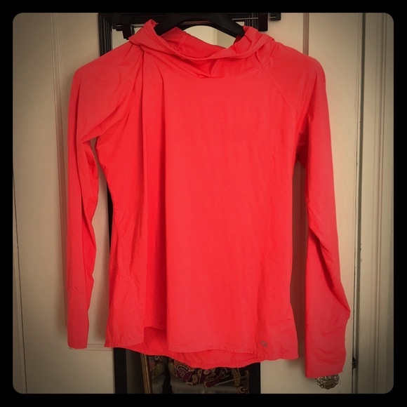 Athletic hooded long sleeve tee - Picture 1 of 4